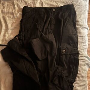 Match Men's Dark Cargo Pants 30x32